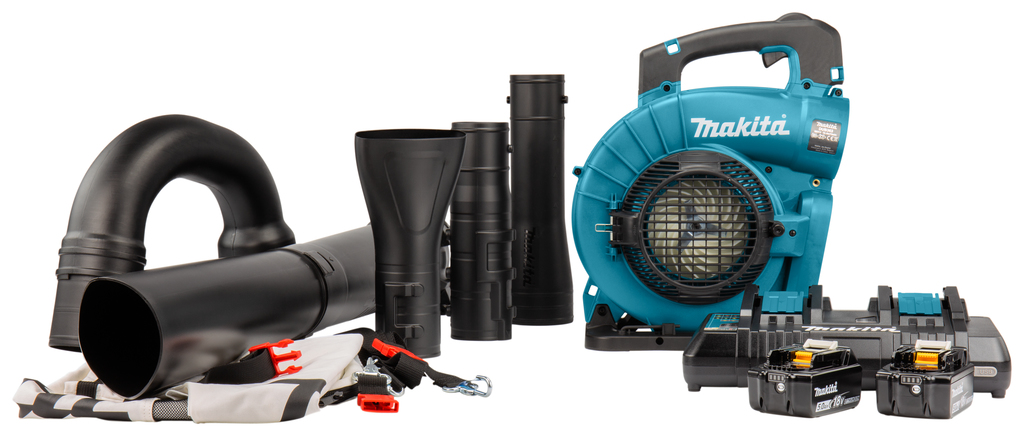 Makita dub363pt2v bladblazer bladzuiger op accu Makita dub363pt2v bladblazer bladzuiger op accu